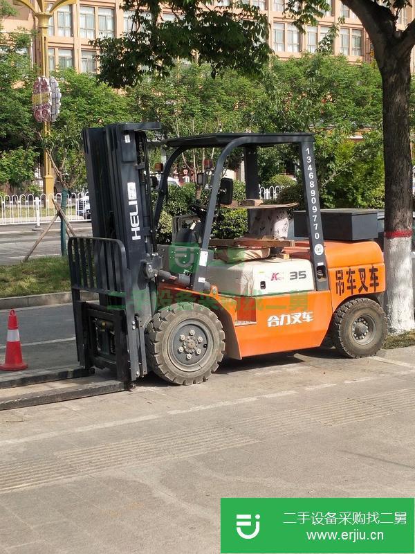 陜西出售二手3.5噸合力叉車