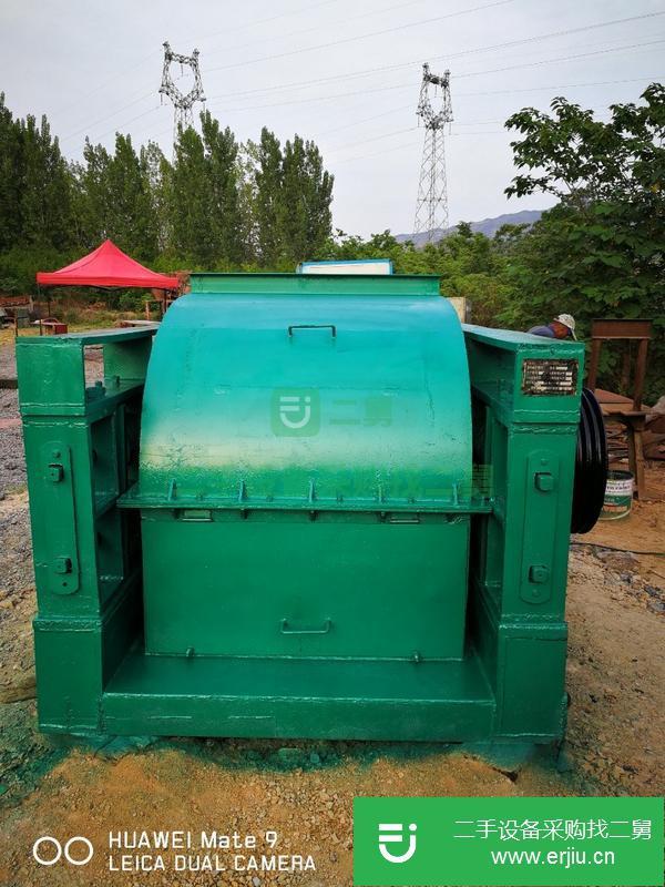 河南出售二手對輥破碎機