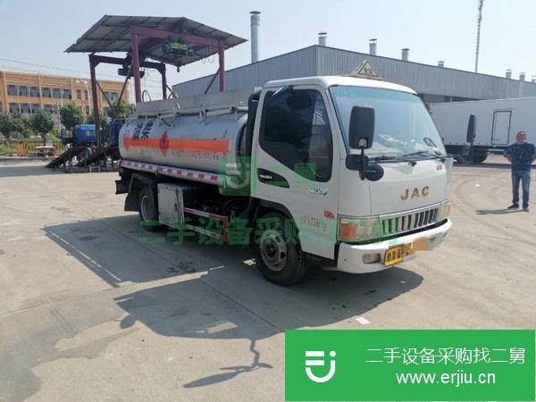湖北出售二手5噸江淮油罐車