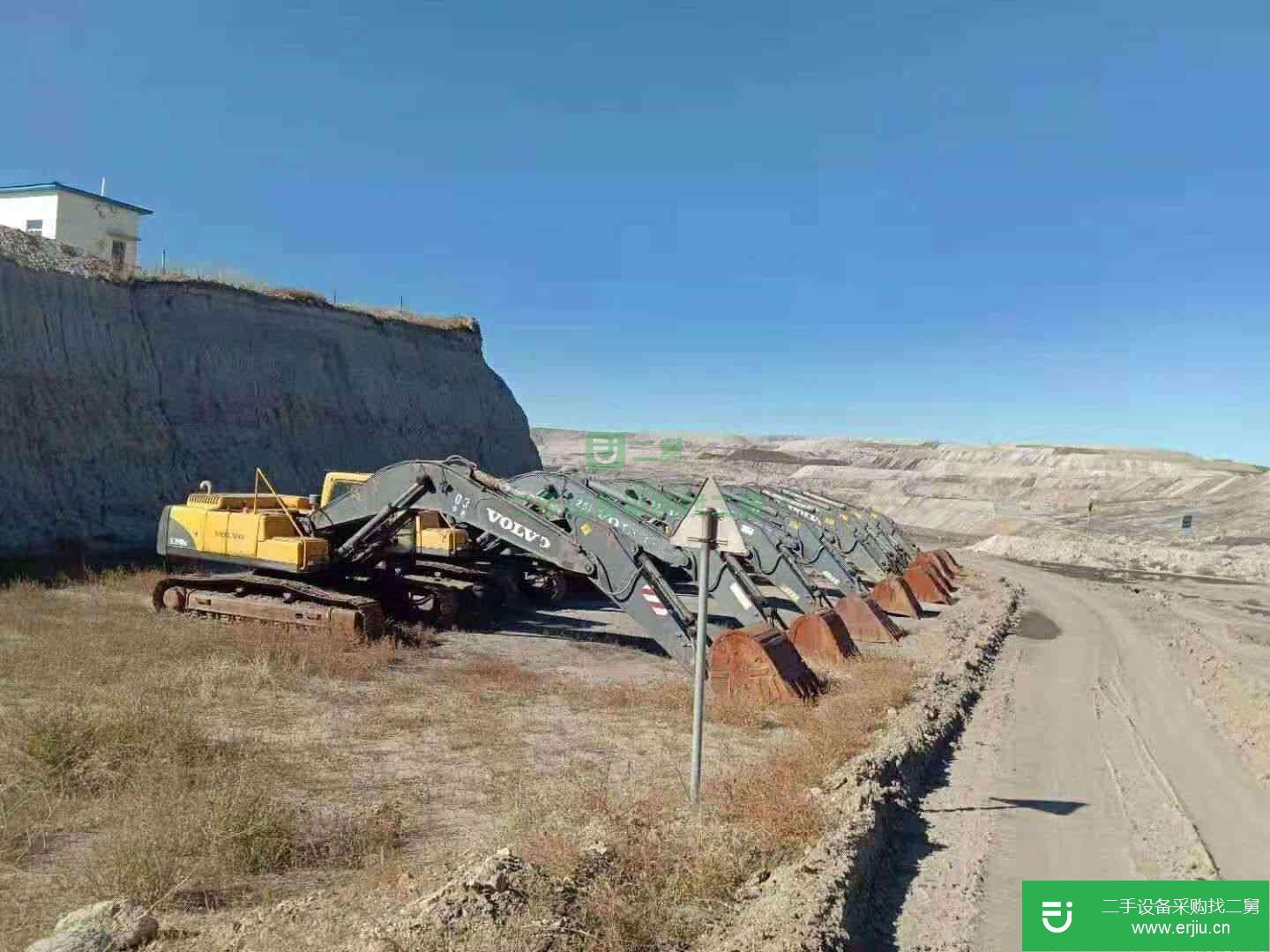 河南出售二手沃爾沃EC290BLC挖掘機(jī)
