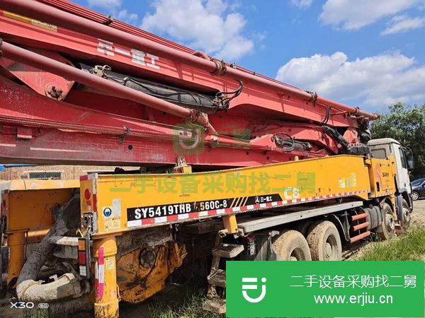 山東出售二手三一56米泵車