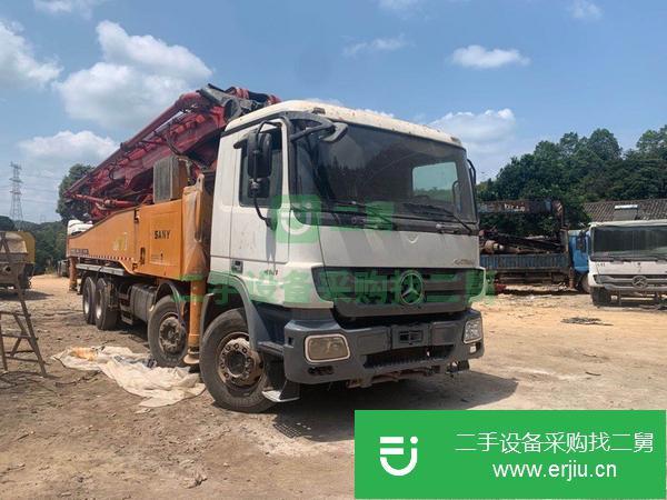 湖南出售二手三一重工52米泵車