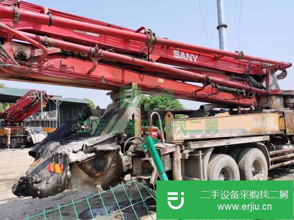 湖南出售二手37米泵車  車況漂亮 手續齊全