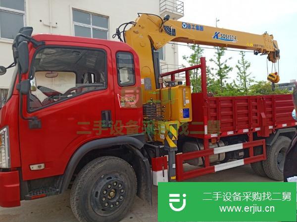 浙江出售二手徐工3.2噸隨車吊