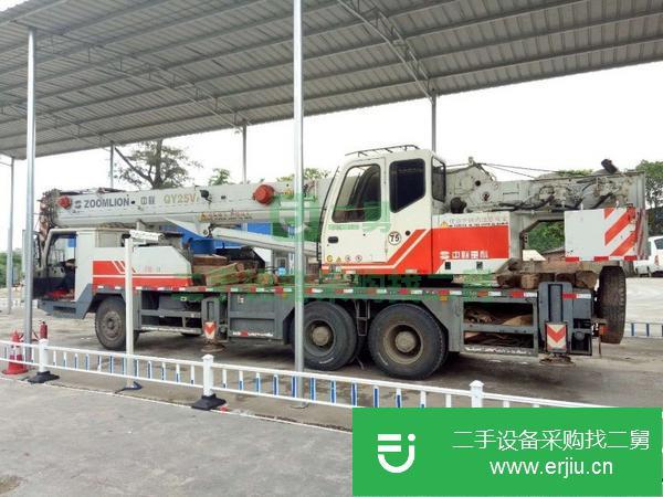 廣西出售二手中聯25V5節吊車