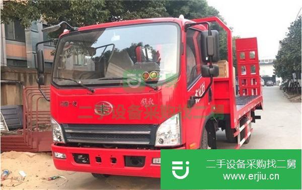 山西出售二手解放虎V平板運輸車