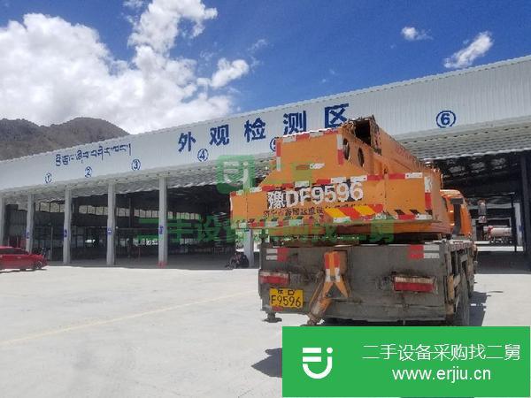 西藏出售二手鑫達十二噸吊車