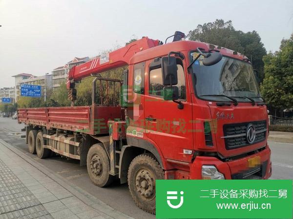 湖北出售二手三一14噸隨車吊