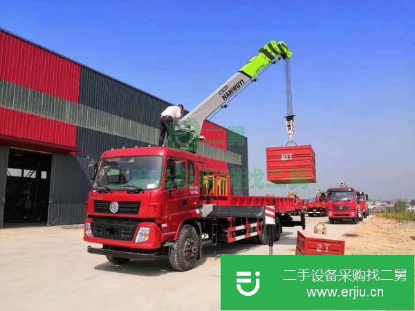 湖北出售二手東風(fēng)10噸隨車吊