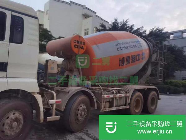 浙江出售二手德龍12方攪拌罐車