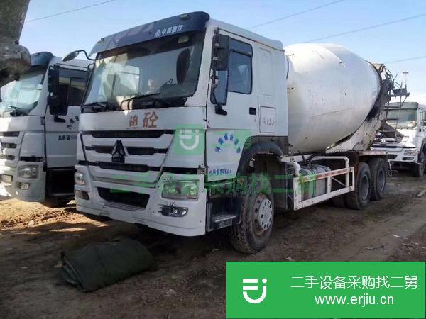 陜西出售二手14方豪沃攪拌車