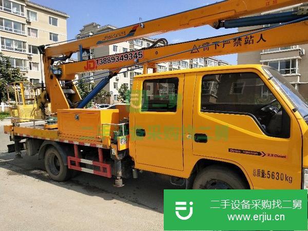 遼寧出售16米曲臂高空作業(yè)工程車(chē)