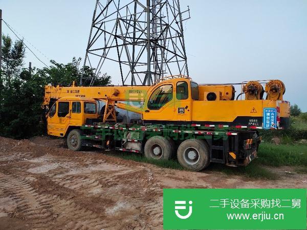 山東出售二手徐工25噸吊車(chē)