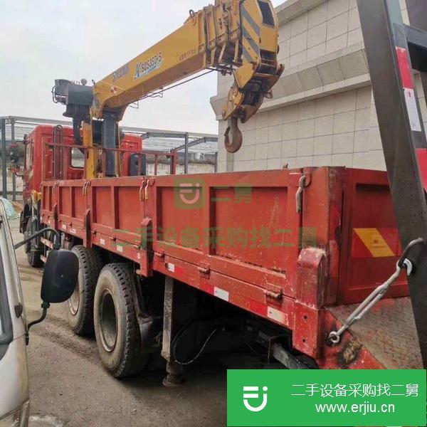 浙江出售二手徐工14噸國五隨車吊