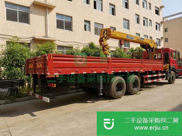 湖北出售二手12噸徐工4節臂隨車吊