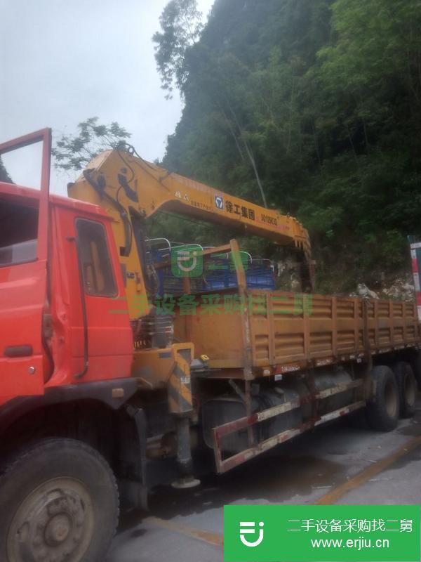 廣西出售二手徐工后八輪十噸隨車吊