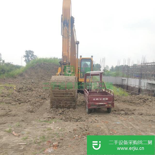 河南出售二手現代R265LC-7挖掘機