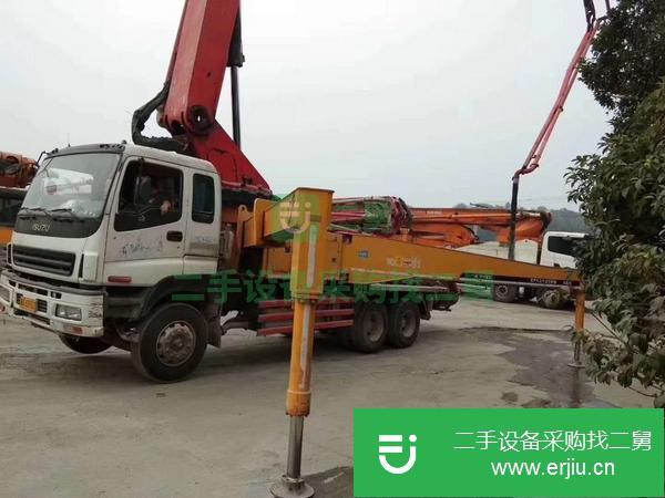 湖南出售二手五十鈴三橋叉腿46米泵車