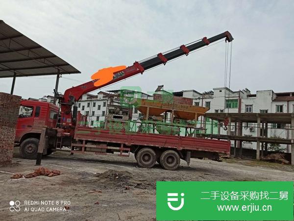 廣東出售二手12噸后八輪隨車吊
