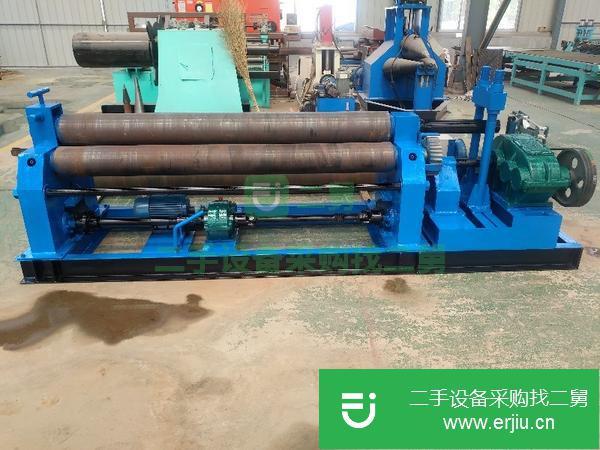 陜西出售二手W11-20*2000對(duì)稱式機(jī)械自動(dòng)卷板機(jī)