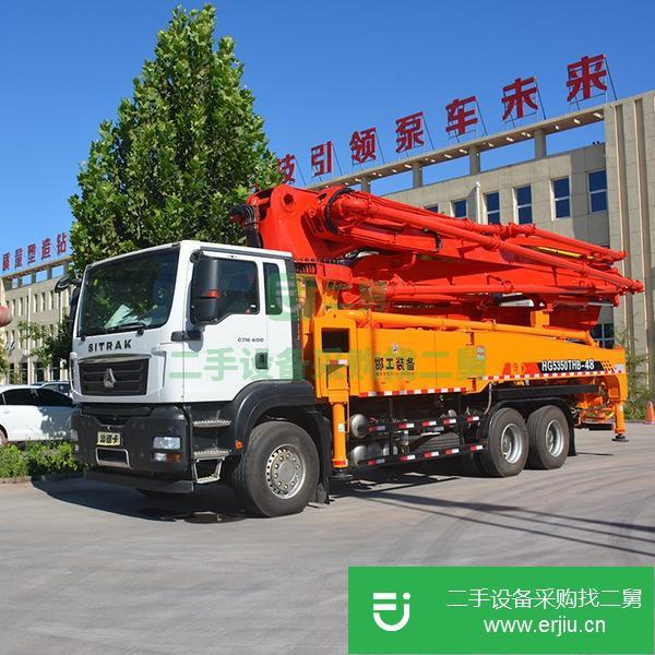 河北出售二手48米泵車