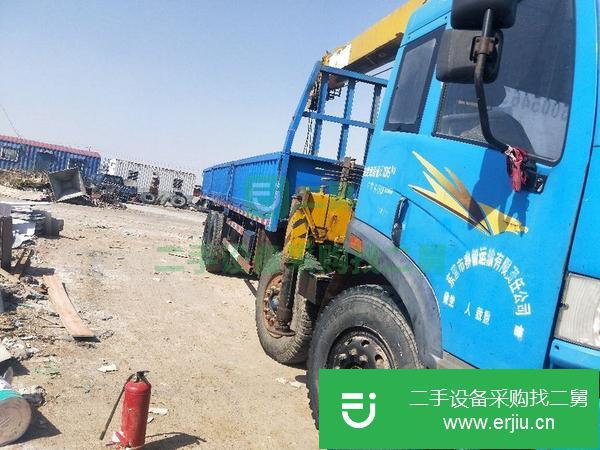山東出售二手解放前四后八隨車吊