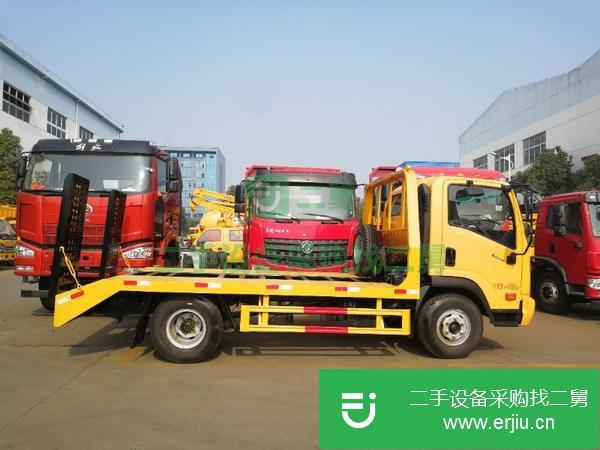 山東出售二手大運藍牌平板運輸車