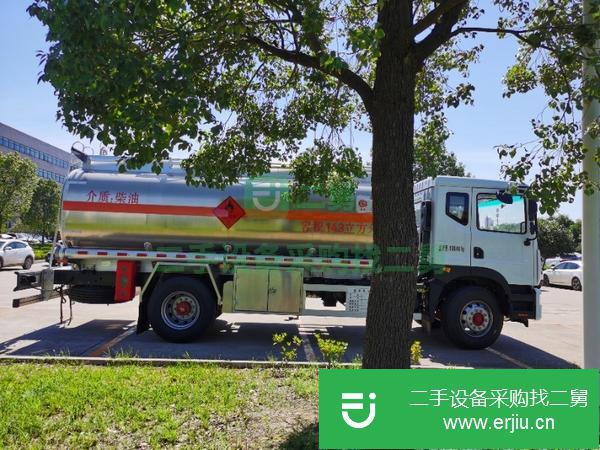 寧夏出售二手東風多利卡12方油罐車