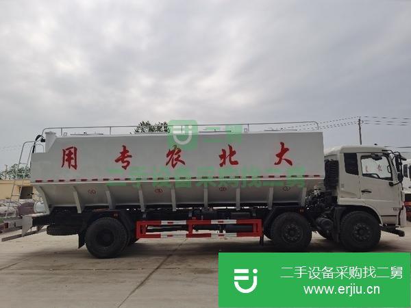 重慶出售二手福田前四后八散裝飼料運(yùn)輸車