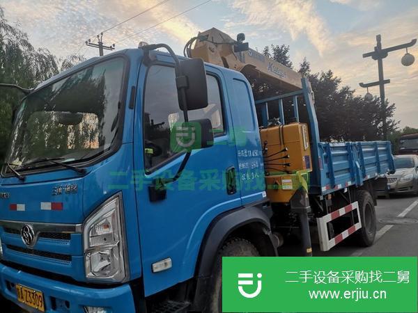 陜西出售二手徐工五噸隨車吊