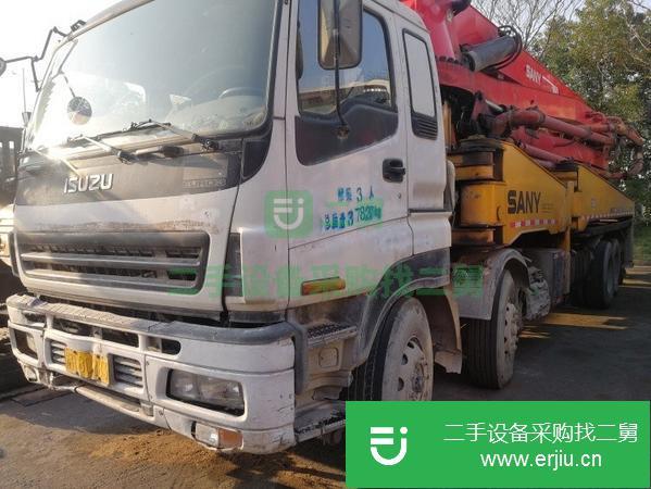 江蘇出售二手三一牌46米泵車