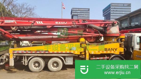 江蘇出售二手三一牌46米泵車