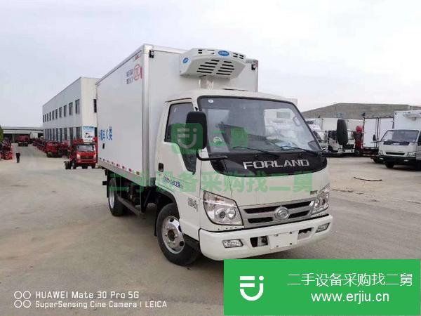 河南出售二手福田3.5米冷藏車