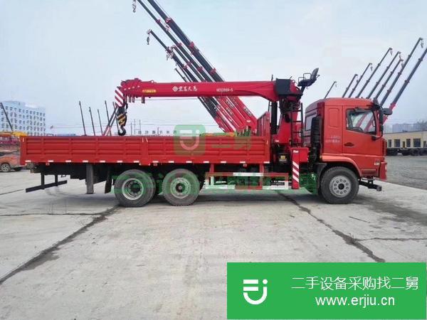 湖北出售二手東風后八輪5噸隨車吊