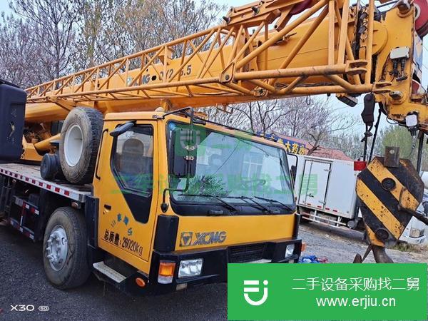 山東出售二手徐工20g.5吊車