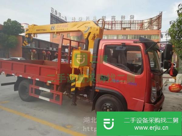 湖北出售二手大運12噸隨車吊