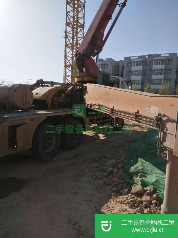 江蘇出售二手徐工46米泵車