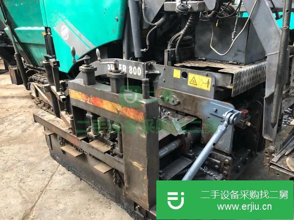 江蘇出售二手福格勒800小型攤鋪機