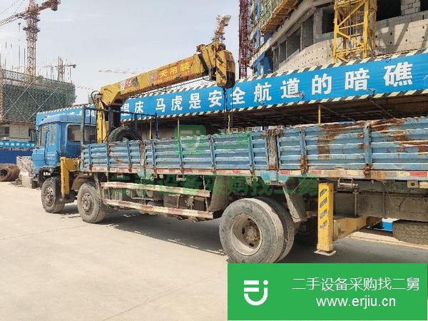 河南出售二手石煤十噸隨車吊