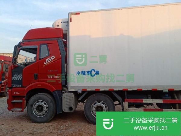 甘肅出售二手9米6冷藏車