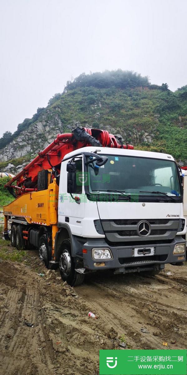湖南出售二手三一56米泵車