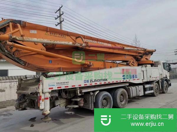 河北出售二手中聯56米泵車