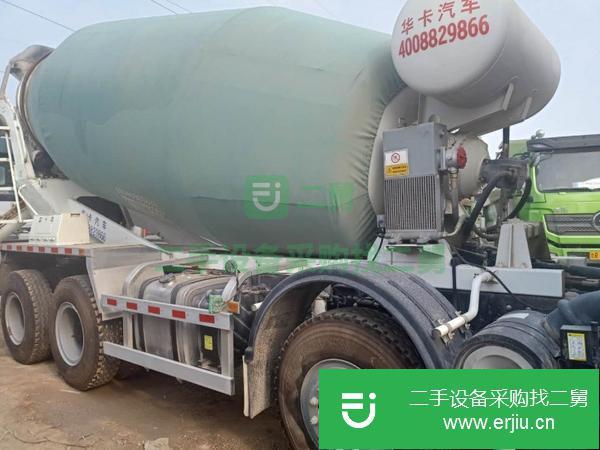 江蘇出售二手德龍前四后八12方攪拌車