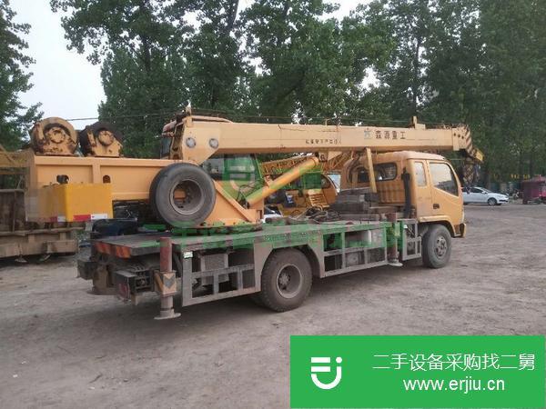 河南出售二手6噸森源重工吊車