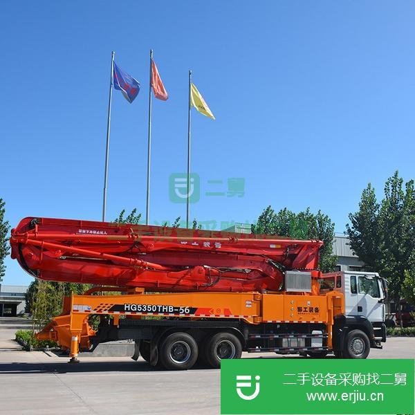 河北出售二手48米泵車