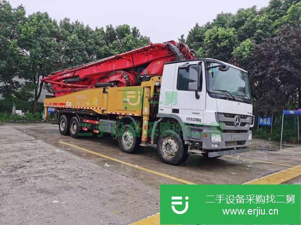 湖南出售二手三一國四56米泵車
