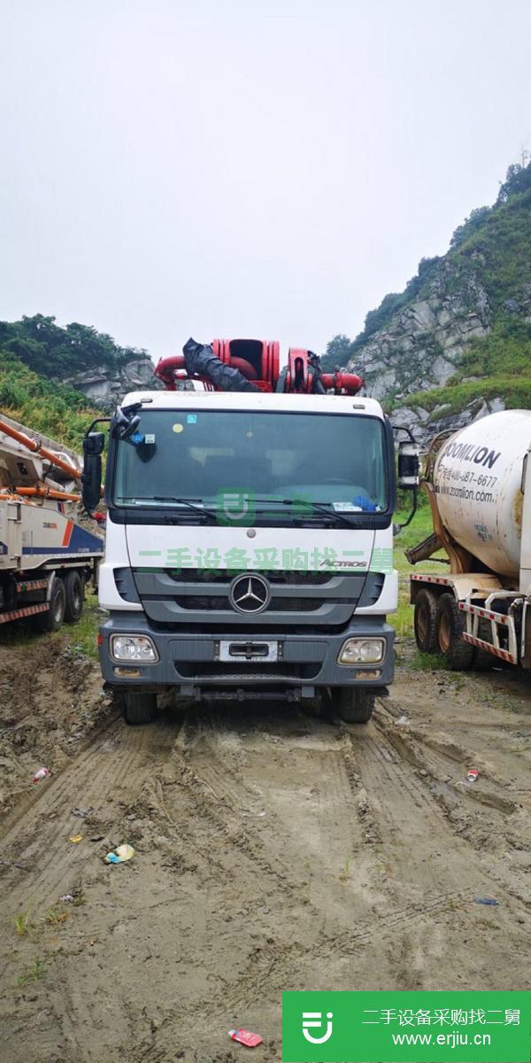 湖南出售二手三一56米泵車