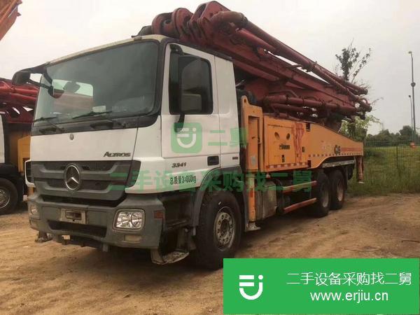 湖南出售二手三一49米泵車