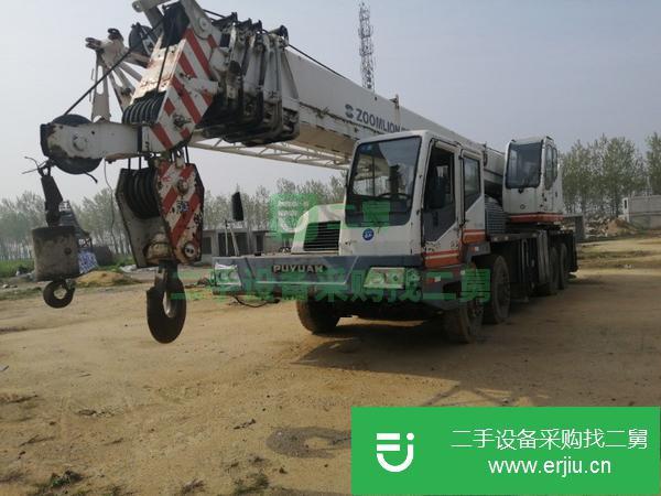 河南出售二手中聯50噸汽車吊