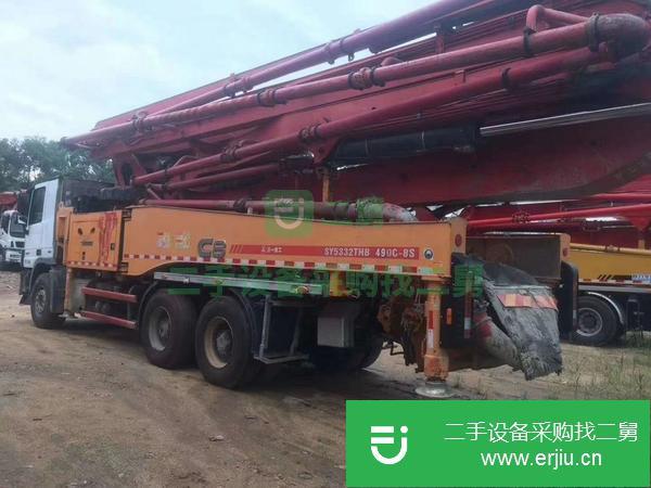 湖南出售二手三一49米泵車